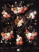 Jan Van Kessel Holy Family Spain oil painting reproduction